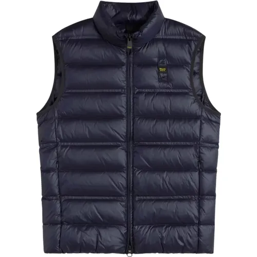 Blauer - Jackets > Vests - Blue - Blauer - Modalova