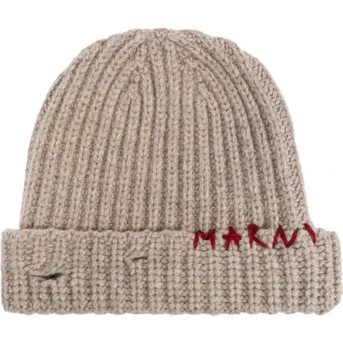 Accessories > Hats > Beanies - - Marni - Modalova