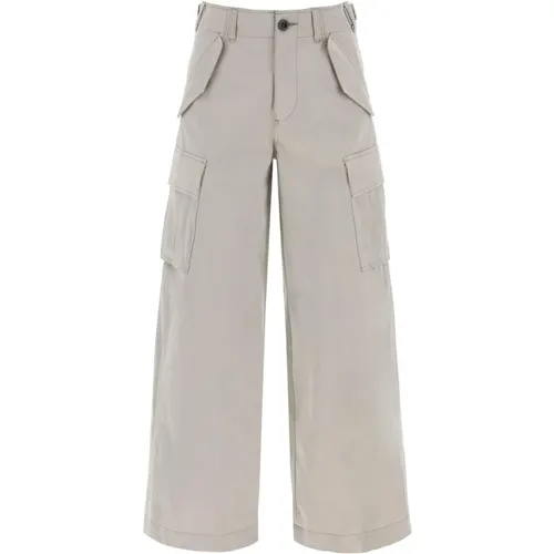 Trousers > Wide Trousers - - Sacai - Modalova