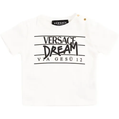 Kids > Tops > T-Shirts - - Versace - Modalova