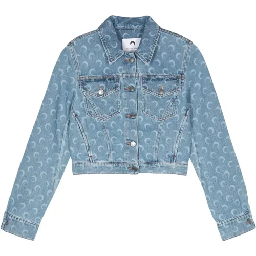 Jackets > Denim Jackets - - Marine Serre - Modalova