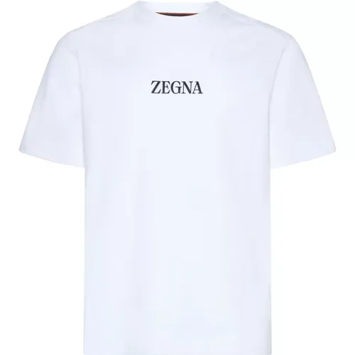 Tops > T-Shirts - - Ermenegildo Zegna - Modalova