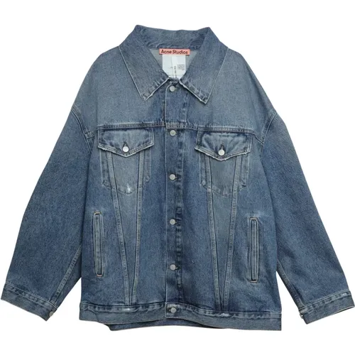 Jackets > Denim Jackets - - Acne Studios - Modalova