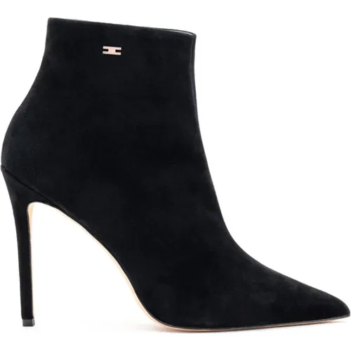 Shoes > Boots > Heeled Boots - - Elisabetta Franchi - Modalova