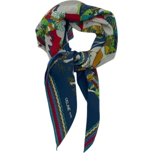 Pre-owned > Pre-owned Accessories > Pre-owned Scarves - - Celine Vintage - Modalova