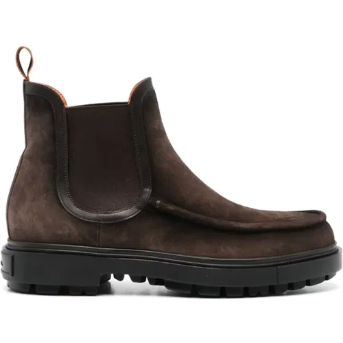 Shoes > Boots > Chelsea Boots - - Santoni - Modalova