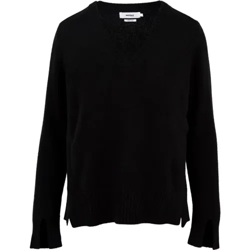 Knitwear > V-neck Knitwear - - Notshy - Modalova