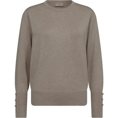 Knitwear > Round-neck Knitwear - - Freequent - Modalova