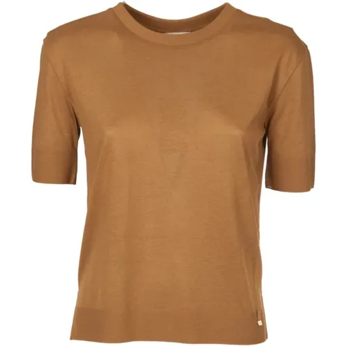 Herno - Tops > T-Shirts - Beige - Herno - Modalova