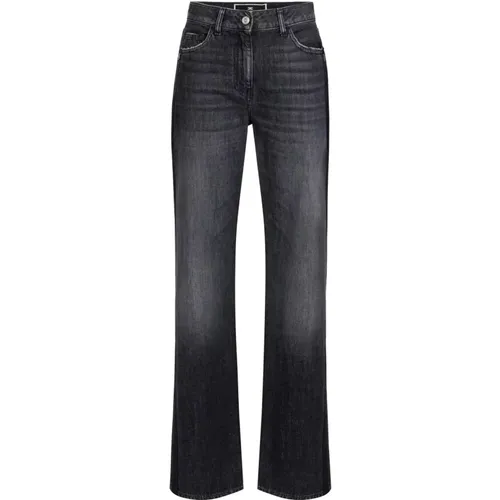 Jeans > Boot-cut Jeans - - Elisabetta Franchi - Modalova