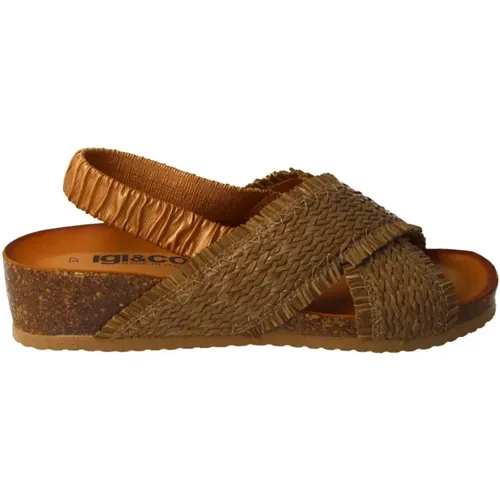 Shoes > Sandals > Flat Sandals - - IGI&Co - Modalova