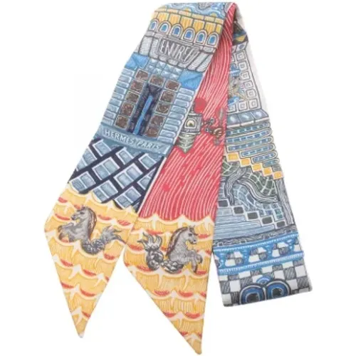 Pre-owned > Pre-owned Accessories > Pre-owned Scarves - - Hermès Vintage - Modalova