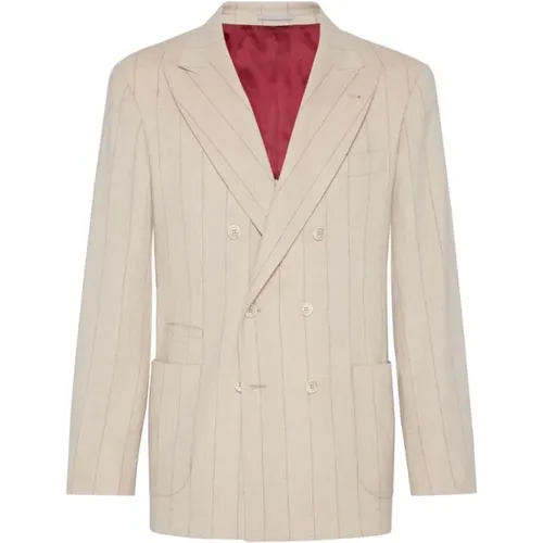 Jackets > Blazers - - BRUNELLO CUCINELLI - Modalova