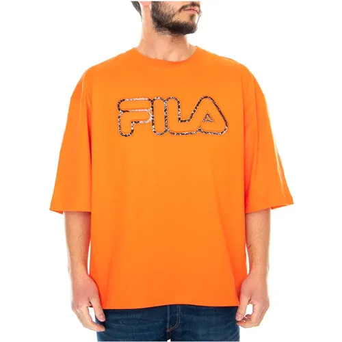 Fila - Tops > T-Shirts - Orange - Fila - Modalova