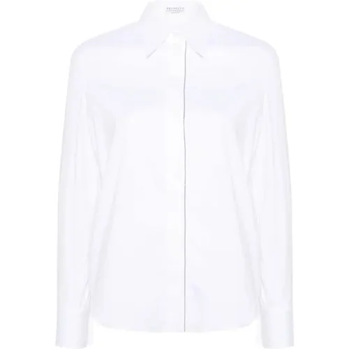 Blouses & Shirts > Shirts - - BRUNELLO CUCINELLI - Modalova