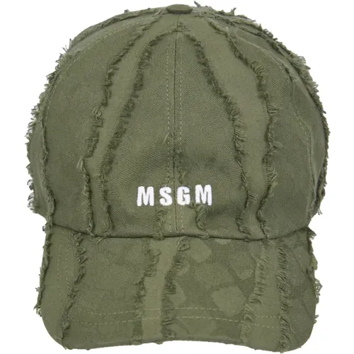 Accessories > Hats > Caps - - Msgm - Modalova