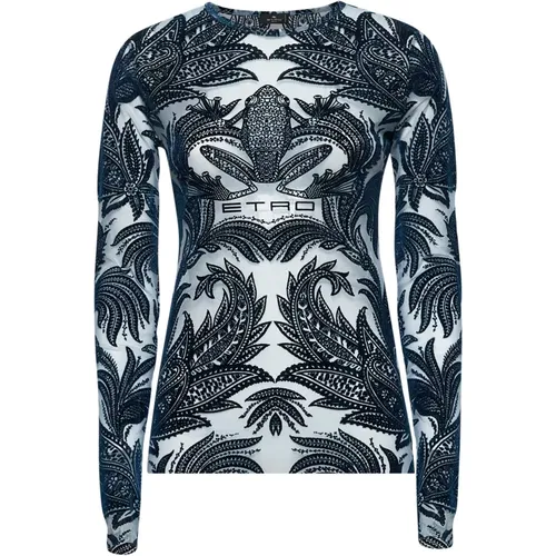 Tops > Long Sleeve Tops - - ETRO - Modalova