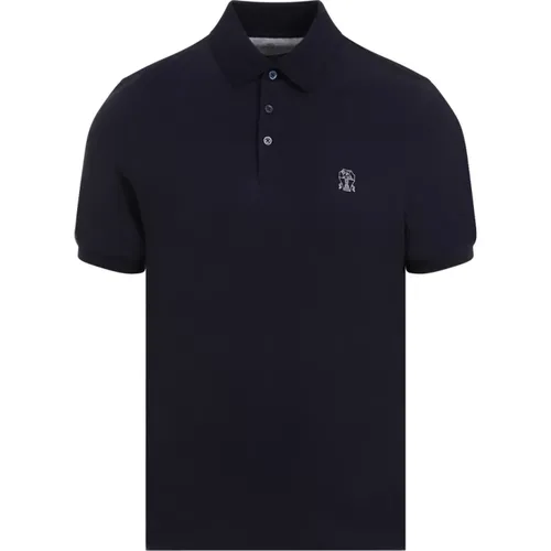 Tops > Polo Shirts - - BRUNELLO CUCINELLI - Modalova