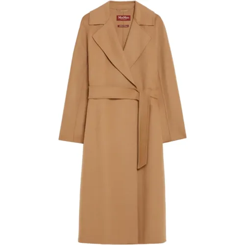 Coats > Belted Coats - - Max Mara Studio - Modalova