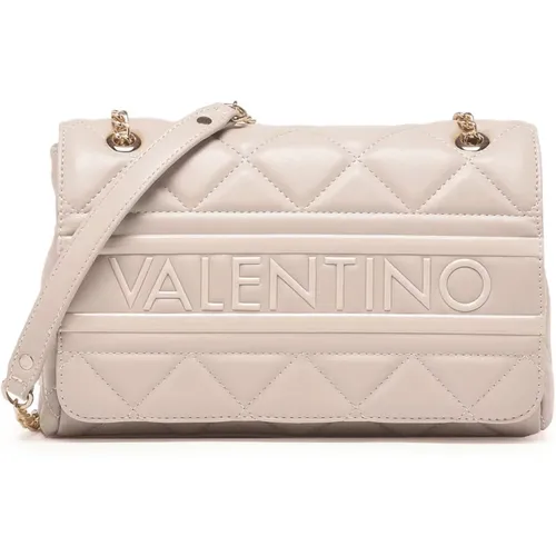 Valentino by Mario Valentino Red Licia Quilted Shoulder Bag at