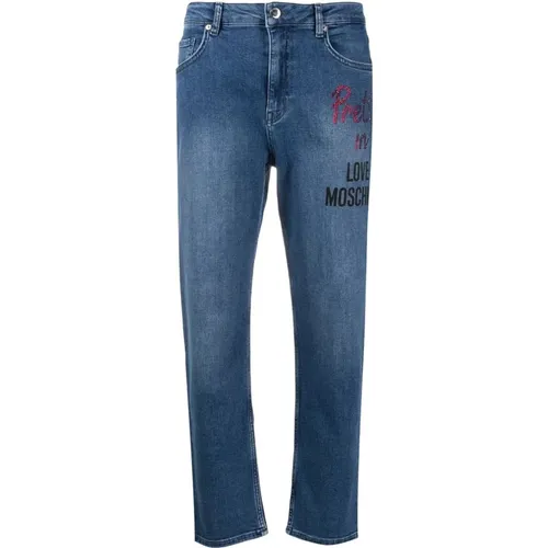 Jeans > Slim-fit Jeans - - Love Moschino - Modalova