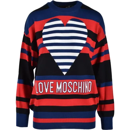 Knitwear > Round-neck Knitwear - - Love Moschino - Modalova