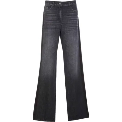 Jeans > Wide Jeans - - Elisabetta Franchi - Modalova