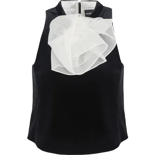 Tops > Sleeveless Tops - - Emporio Armani - Modalova