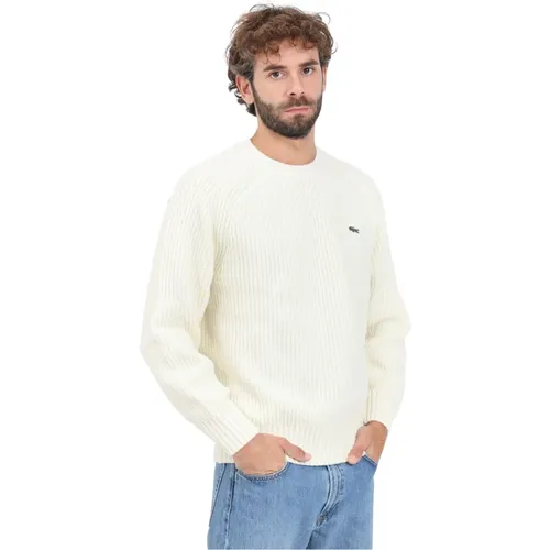 Knitwear > Round-neck Knitwear - - Lacoste - Modalova