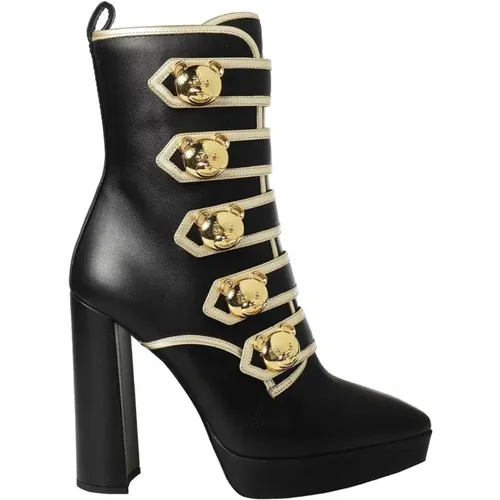 Shoes > Boots > Heeled Boots - - Moschino - Modalova