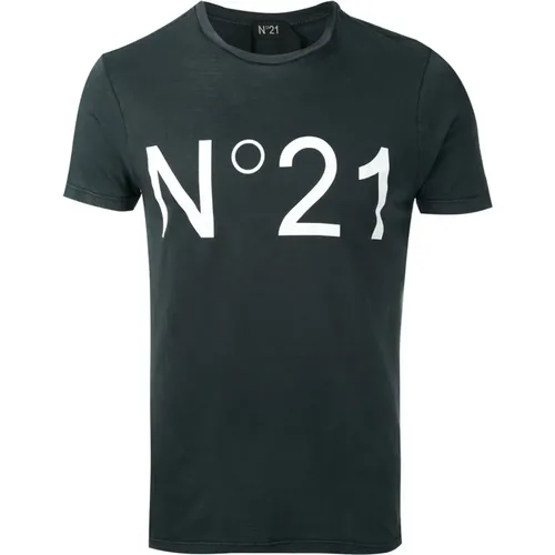 N21 - Tops > T-Shirts - Green - N21 - Modalova