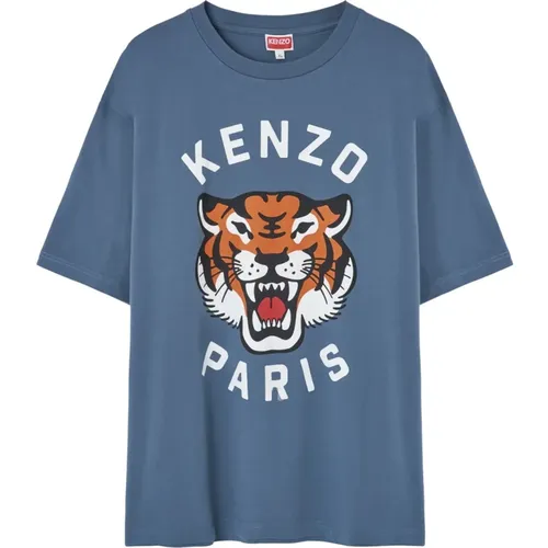 Kenzo - Tops > T-Shirts - Blue - Kenzo - Modalova