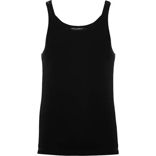 Tops > Sleeveless Tops - - Dolce & Gabbana - Modalova