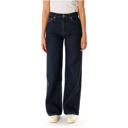 Kenzo - Jeans > Wide Jeans - Blue - Kenzo - Modalova