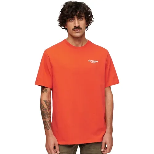 Superdry - Tops > T-Shirts - Red - Superdry - Modalova