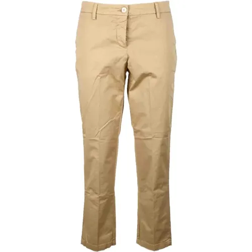 Trousers > Slim-fit Trousers - - White Sand - Modalova