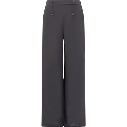 Trousers > Wide Trousers - - Fabiana Filippi - Modalova