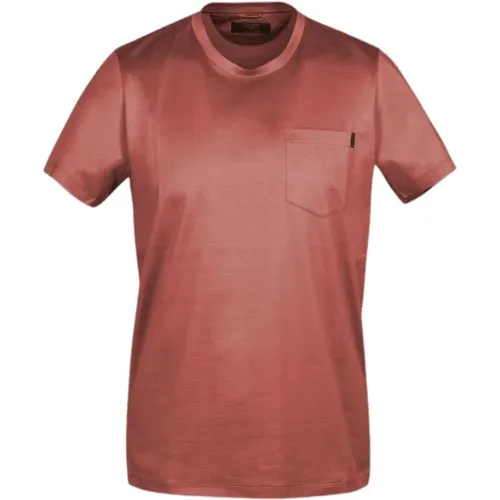 Moorer - T-shirts - Rouge - Moorer - Modalova