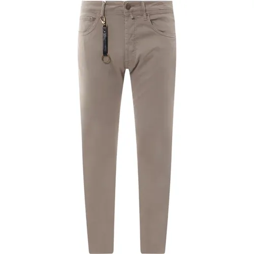 Trousers > Slim-fit Trousers - - Incotex - Modalova