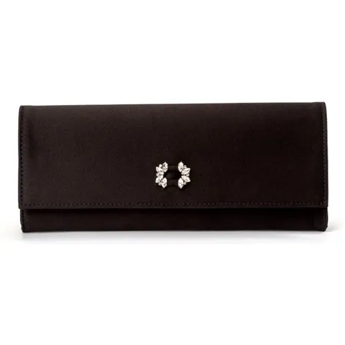 Testoni - Bags > Clutches - Black - Testoni - Modalova