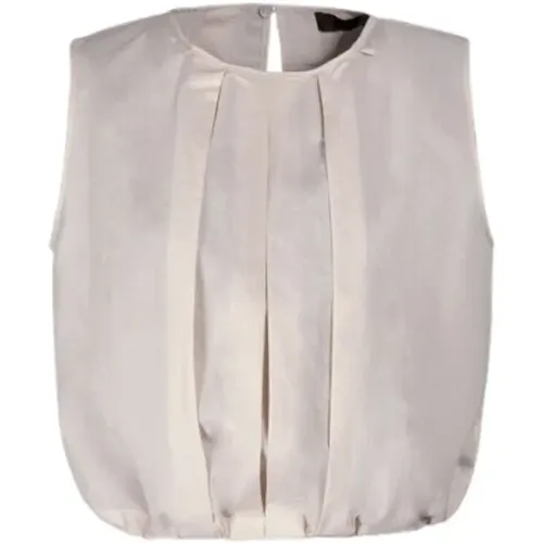 Tops > Sleeveless Tops - - Moorer - Modalova