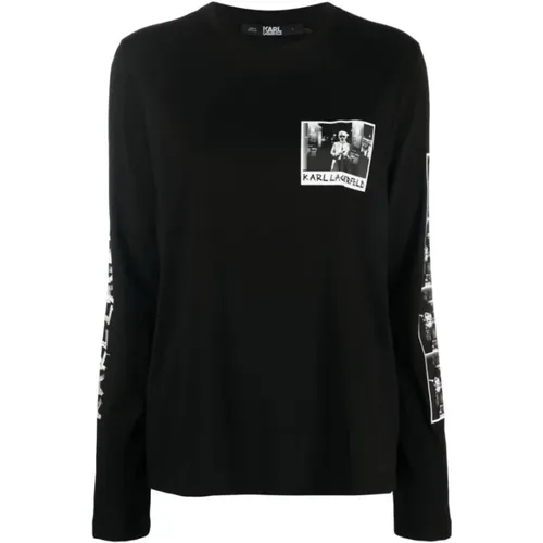 Tops > T-Shirts - - Karl Lagerfeld - Modalova