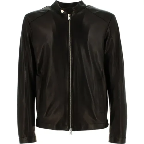 Jackets > Leather Jackets - - Dfour - Modalova