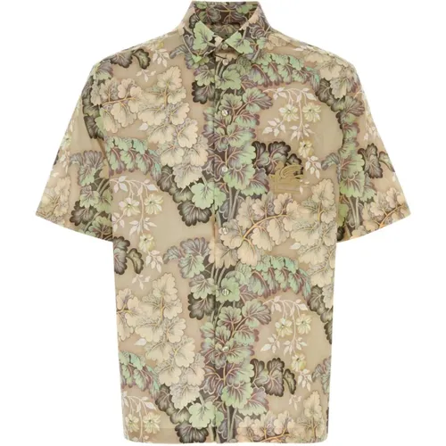 Shirts > Short Sleeve Shirts - - ETRO - Modalova