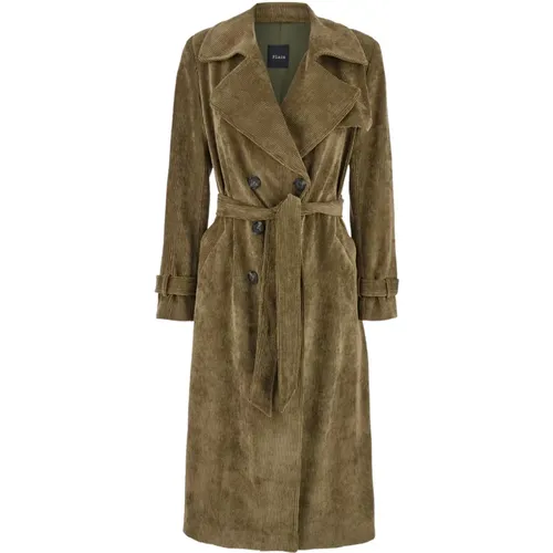 Coats > Belted Coats - - Plain Units - Modalova