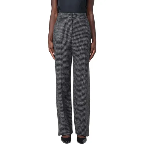 Trousers > Straight Trousers - - Emporio Armani - Modalova