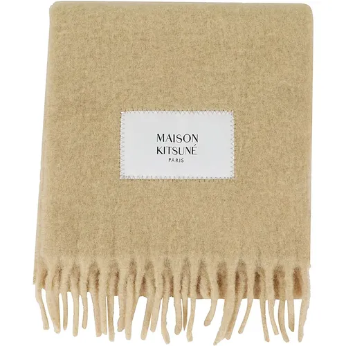 Accessories > Scarves > Winter Scarves - - Maison Kitsuné - Modalova