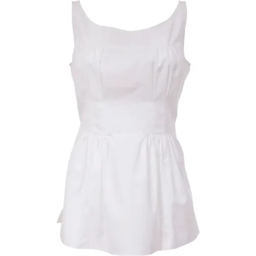 Tops > Sleeveless Tops - - Aspesi - Modalova