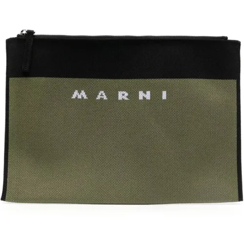 Marni - Bags > Clutches - Green - Marni - Modalova