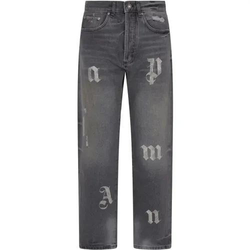 Jeans > Straight Jeans - - Palm Angels - Modalova